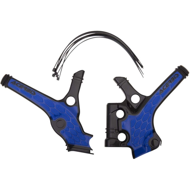 Acerbis XGrip Frame Guard BLACKBLUE For 1821 YAMAHA YZ85